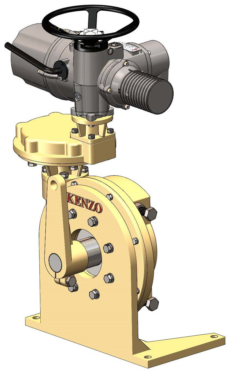 电动风门涡轮箱